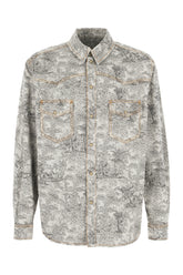 Embroidered cotton shirt -  | Wise