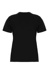 Black cotton t-shirt -  | Wise