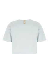 Pastel light blue cotton t-shirt -  | Wise