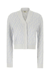 Embroidered silk blend cardigan -  | Wise