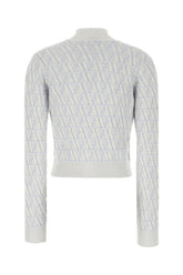 Embroidered silk blend cardigan -  | Wise