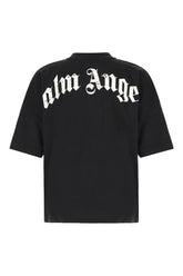 Black cotton oversize t-shirt -  | Wise