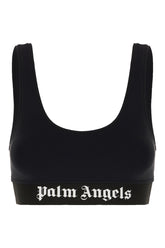 Black stretch nylon top -  | Wise