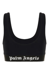 Black stretch nylon top -  | Wise