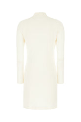Ivory viscose dress -  | Wise