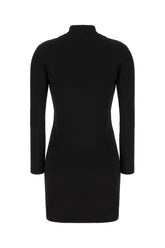 Black viscose dress -  | Wise