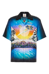 Camicia La Prémonition in seta multicolor -  | Wise