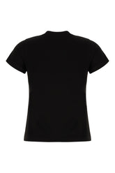 Black cotton t-shirt -  | Wise