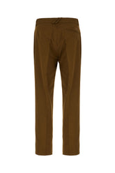 Brown cotton pants -  | Wise