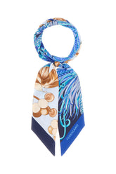 Printed silk foulard -  | Wise