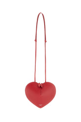 Red leather Le Cœur shoulder bag -  | Wise