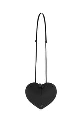 Black leather Le Cœur shoulder bag -  | Wise