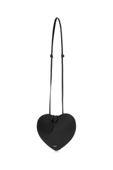 Black leather Le Cœur shoulder bag -  | Wise