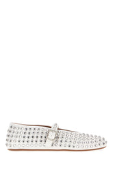 White leather ballerinas -  | Wise