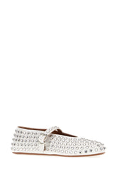 White leather ballerinas -  | Wise