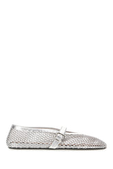 Silver mesh ballerinas -  | Wise