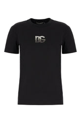 Black cotton t-shirt -  | Wise