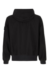 Black polyester blend jacket -  | Wise