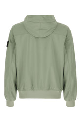 Sage green polyester blend jacket -  | Wise