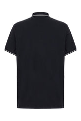 Black piquet polo shirt -  | Wise