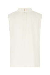 Ivory silk blouse -  | Wise