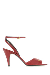 Tiziano red Ladycrush leather sandals -  | Wise