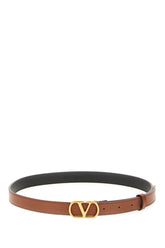 Brown leather belt -  | Wise