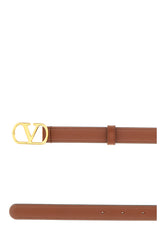Brown leather belt -  | Wise