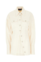 Camicia in denim avorio -  | Wise
