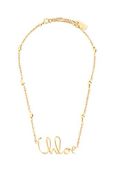 Gold metal necklace -  | Wise
