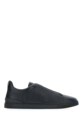 Slip on in pelle nera -  | Wise