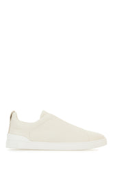 Ivory leather slip ons -  | Wise