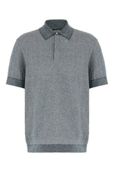 Embroidered cotton polo shirt -  | Wise