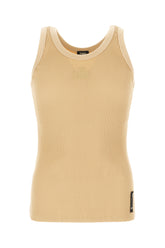 Beige stretch nylon top -  | Wise