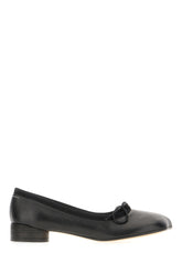 Black nappa leather Anatomiche ballerinas -  | Wise