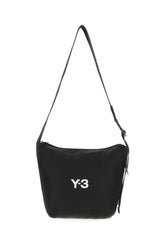 Black polyester shoulder bag -  | Wise