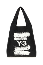 Borsa shopping in poliestere riciclato nero -  | Wise