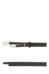 Black leather belt -  | Wise