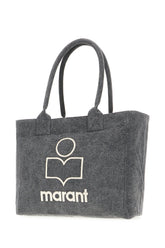 Grey fabric small Yenky shopping bag -  | Wise