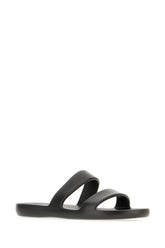 Black rubber slippers -  | Wise