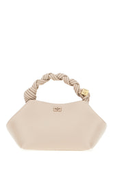 Powder pink synthetic leather Bou handbag -  | Wise