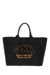 Denim shopping bag -  | Wise