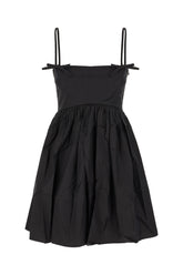 Black poplin dress -  | Wise