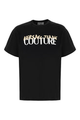 Black cotton t-shirt -  | Wise