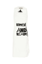 Abito in cotone stretch bianco -  | Wise