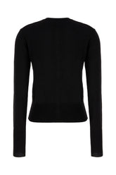 Black cotton cardigan -  | Wise