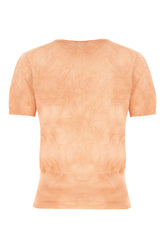 Salmon cotton t-shirt -  | Wise