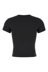 Black cotton t-shirt -  | Wise