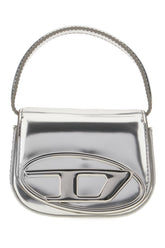 Silver leather mini 1DR handbag -  | Wise