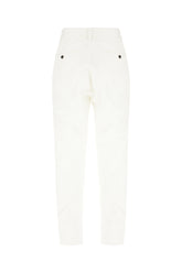 White cotton pant -  | Wise